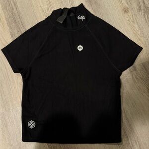 Chrome Hearts Bad Seed Short Sleeve Mock Neck T-Shirt